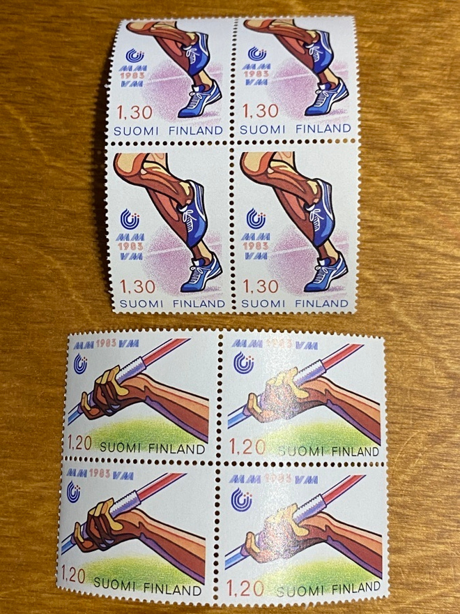 YLEISURHEILUN MM-KISAT 1983 PARI NELIÖT**