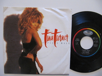 Tina Turner Typical Male 7" sinkku
