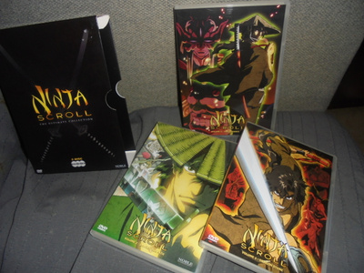 DVD Box Ninja Scroll  the Ultimate Collektion