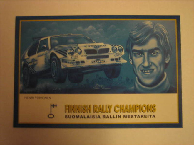 Rallikortti 7: Toivonen Henri / Lancia Delta S