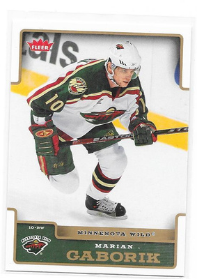 2006-07 Fleer #98 Marian Gaborik Minnesota Wild