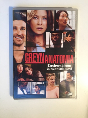 Greyn anatomia : Kausi 1 (2DVD) *UUSI* Patrick Dempsey -2005