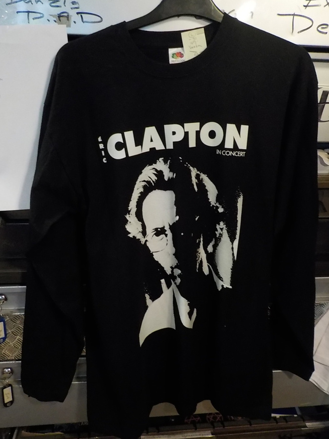 ERIC CLAPTON IN CONCERT PITKÄHIHAINEN PAITA 90-LUVULTA