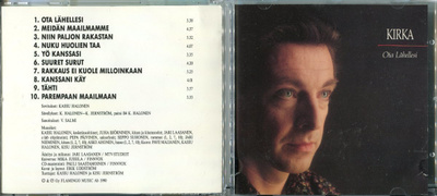 KIRKA . CD-LEVY . OTA LÄHELLESI
