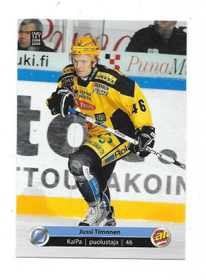 2008-09 CardSet #217 Jussi Timonen Kalpa