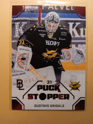 Gustavs Grigals Saipa 26-27 Blueline Puck Stopper RED /40