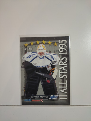 1996 Semic Wien-96 All-Stars #AS 1 Roman Turek/ Jarmo Myllys