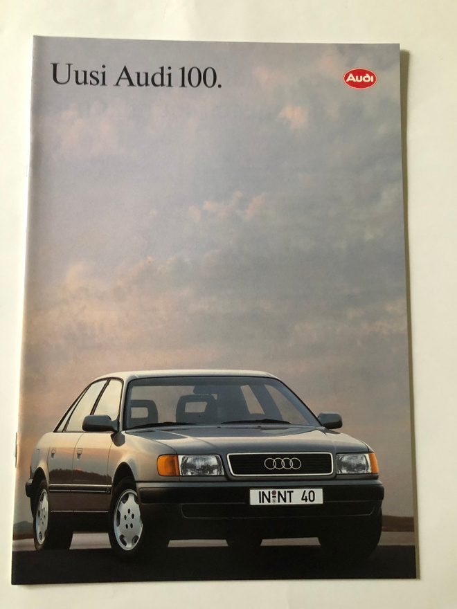 Myyntiesite - Audi 100 - 10/1990