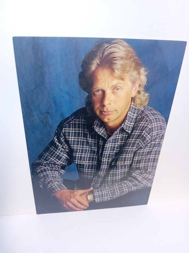Fanikortti Kari Vepsä ( SIGNED/ nimikirjoitus  )