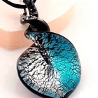 1300 .. Murano Käsintehty Lampwork Taidelasi .. Kaulakoru - pikkukuva 5