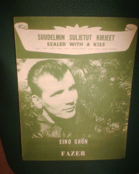 Nuottivihko: Eino Grön : Suudelmin suljetut kirjeet ( 1962 )