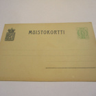 Postimerkki muistokortti ehiötaustalla * - pikkukuva 2