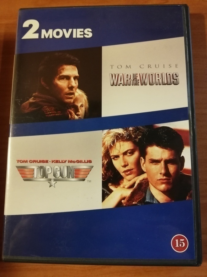 TOM CRUISE 2-PACK Maailmojen sota / Top Gun