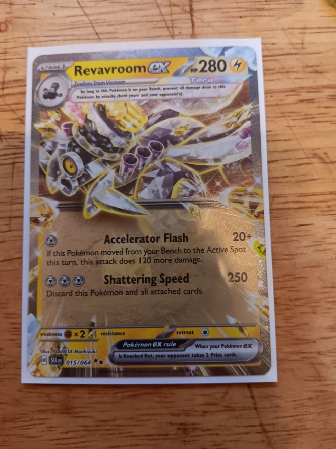 Revavroom ex 015/64 - Scarlet & Violet Shrouded Fable RARE