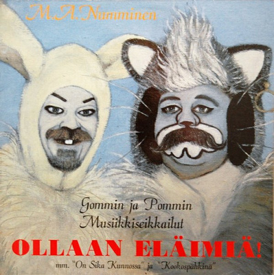 M.A. Numminen – Ollaan Eläimiä! - Gommin Ja Pommin Musiik LP