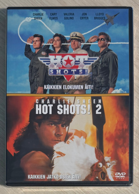Hot Shots! 1&2 (2DVD) Charlie Sheen (UUSI)