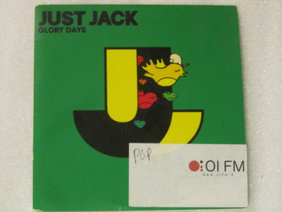 Just Jack • Glory Days PROMO CD-Single