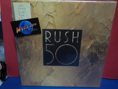 RUSH - RUSH 50 2025 UUSI 7LP BOX