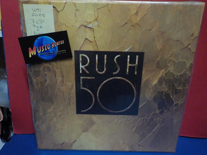 RUSH - RUSH 50 JAPAN/CANADA 2024 UUSI 7LP BOX