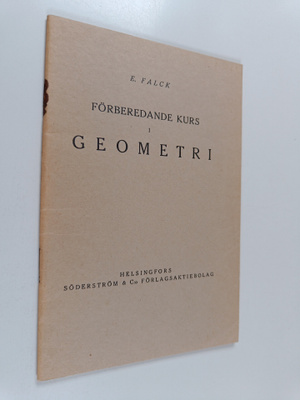 Georg Borenius : Förberedande kurs i geometri