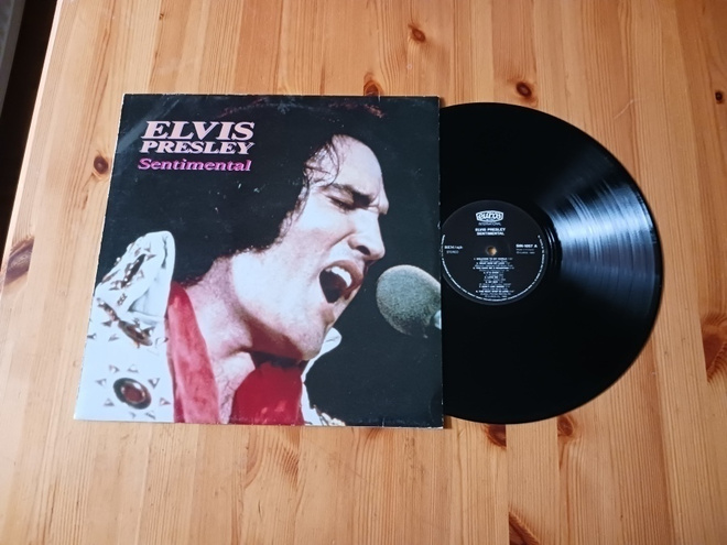 Elvis Presley – Sentimental lp orig Finland -89 Rock, Pop