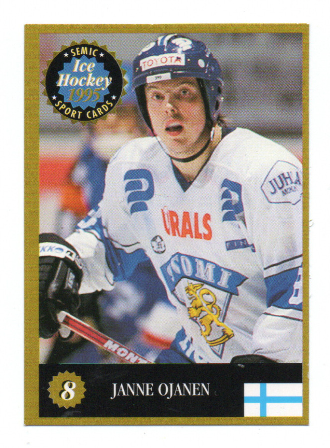 Jääkiekko Ice Hokey n:o 8 JANNE OJANEN