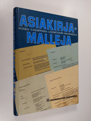 Martti Ikonen : Asiakirjamalleja