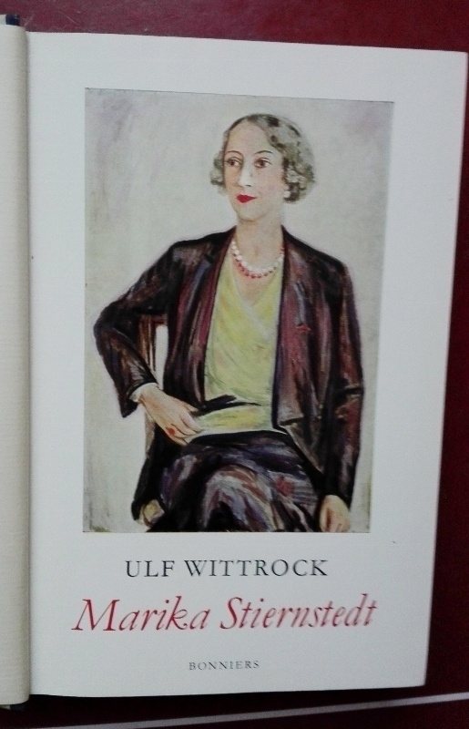 Marika Stiernstedt. Författarbiografi av Ulf Wittrock