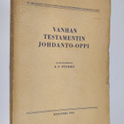A. F. Puukko : Vanhan testamentin johdanto-oppi - pikkukuva 1