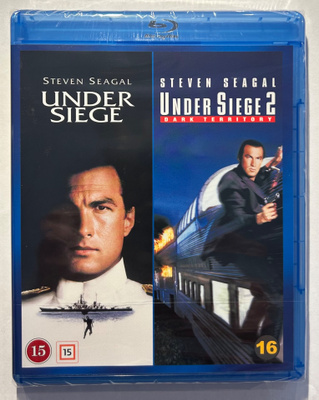 Under Siege / Under Siege 2 - 2 Blu-ray, uusi