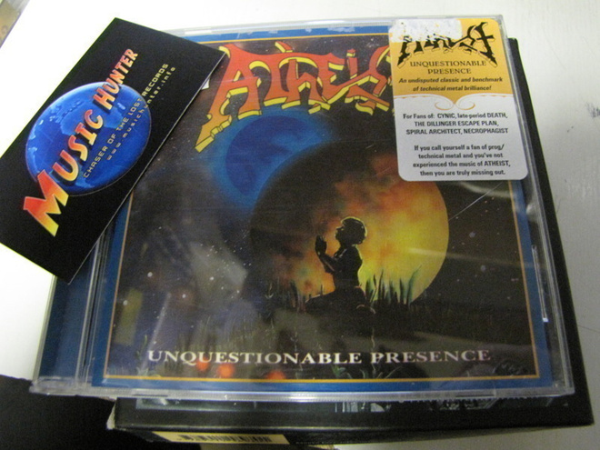ATHEIST - UNQUESTIONABLE PRESENCE CD + KOKO BÄNDIN NIMMARIT