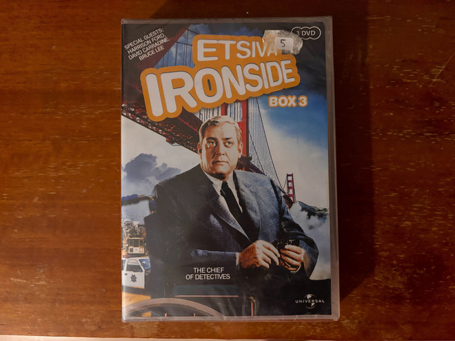 Etsivä Ironside Box 3 DVD