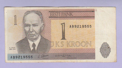 Viro 1 Kroon v.1992 P-69