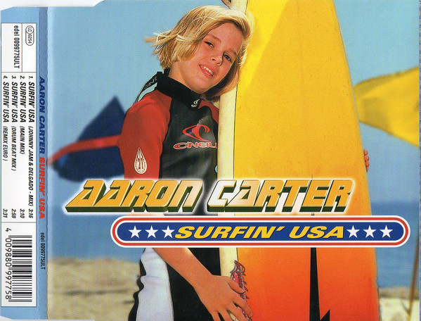 Aaron Carter • Surfin' USA CD Maxi-Single