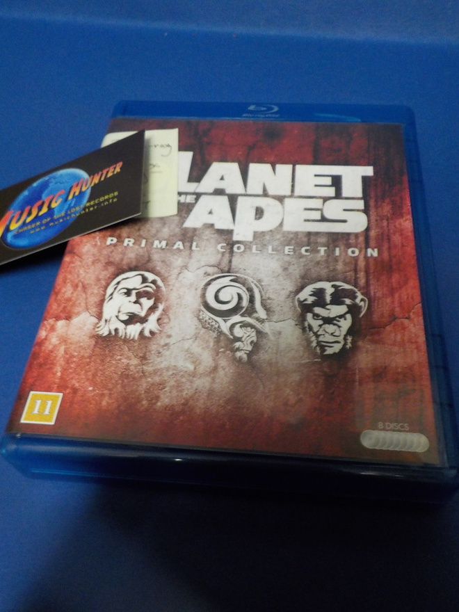 PLANET OF THE APES - PRIMAL COLLECTION 8x BLU-RAY BOKSI (W)