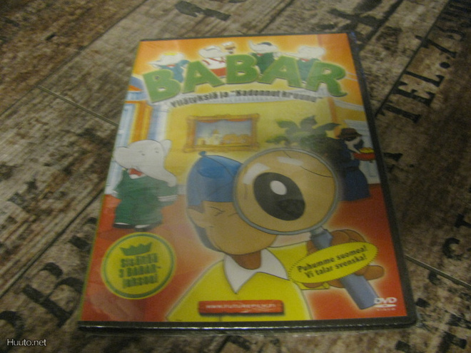 Babar - Yllätyksiä ja kadonnut kruunu (DVD) *UUSI*