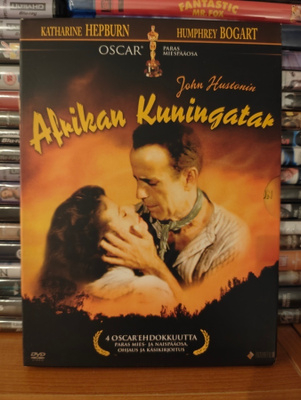 Afrikan kuningatar - African Queen (1951) DVD Suomijulkaisu