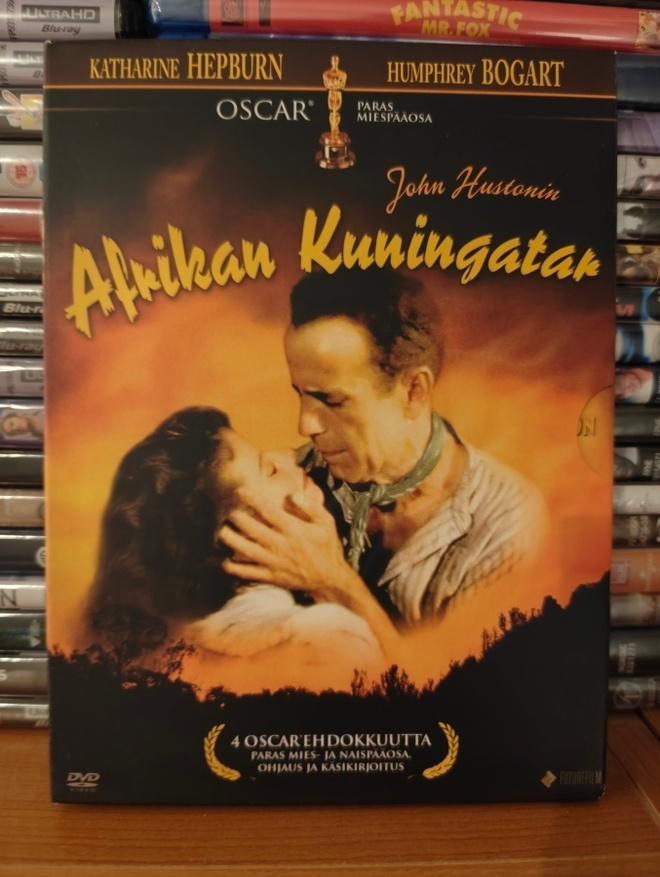 Afrikan kuningatar - African Queen (1951) DVD Suomijulkaisu