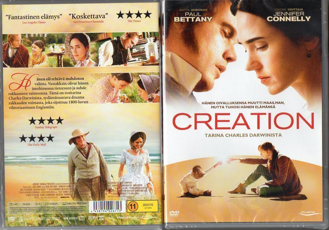 Creation	(20 658)	UUSI	-FI-		DVD		paul bettany	2009