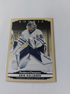 2022-23 Parkhurst Champions #282 Erik Kallgren RC
