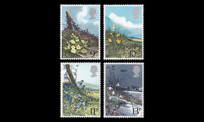 Iso-Britannia 785-8 ** Kevätkukkia (1979)