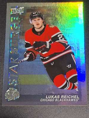 2023-24 Upper Deck Series 1 Star Surge Lukas Reichel #SS-16