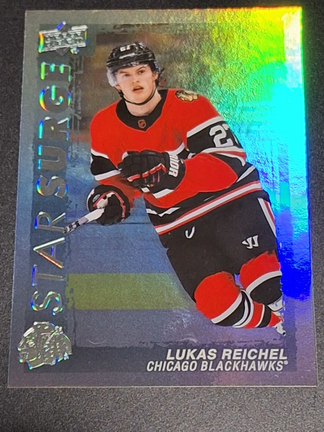2023-24 Upper Deck Series 1  Star Surge Lukas Reichel #SS-16