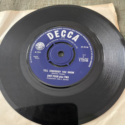 UNIT FOUR plus TWO: Tell Somebody You Know +1 * UK 1965