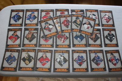 1995-96 Upper Deck Predictor Hobby kortteja alk. 1,50e/kpl