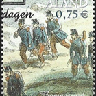 Åland 2004 ÅV 14 Bomarsund 150 v 0,65 € EP leima LaPe 239 - pikkukuva 1