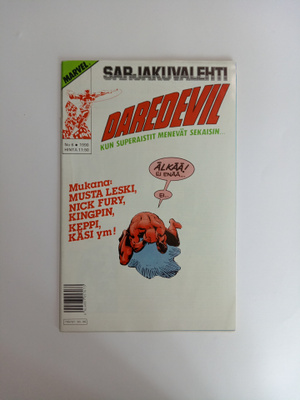 Sarjakuvalehti 6/1990 Daredevil