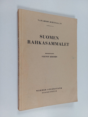Väinö Krohn : Suomen rahkasammalet