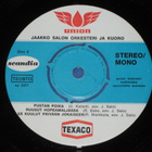 7" Jaakko Salon Orkesteri Ja Kuoro - promo single 1971 EX - pikkukuva 2