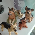 5 kpl SAKSANPAIMENKOIRA FIGUUREITA - pikkukuva 1
